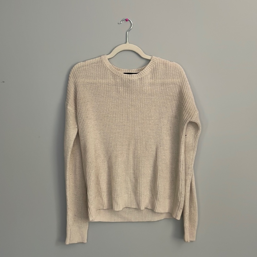 Forever 21 Cream Sweater